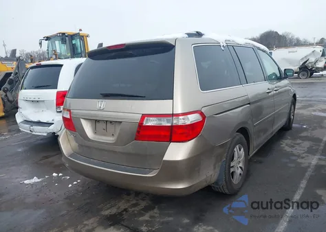 2007 Honda Odyssey Ex-L z USA, uszkodzony, nr VIN 5FNRL387X7B102662